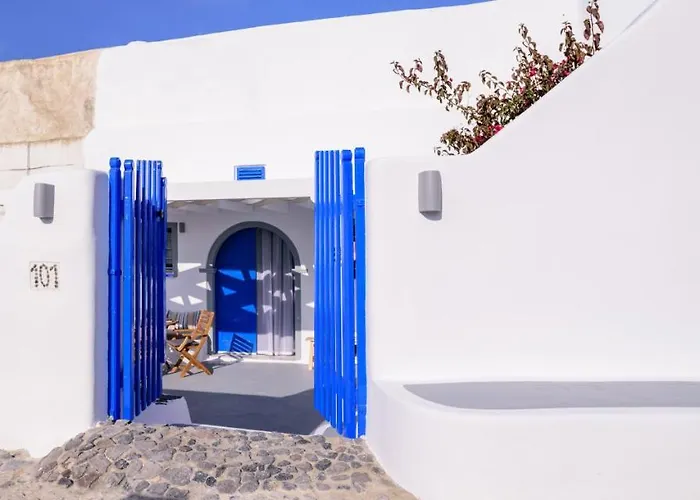 Casa Delle Botti Cave House Santorini Oia 펜션 Foinikiá